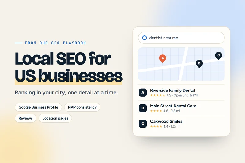 Local SEO for US businesses guide