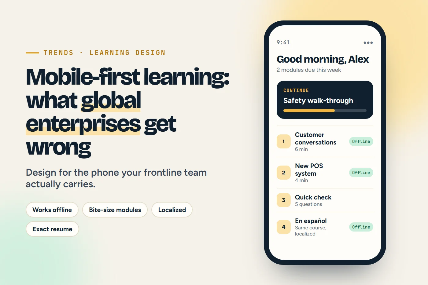 Mobile-First Learning: What Global Enterprises Get Wrong